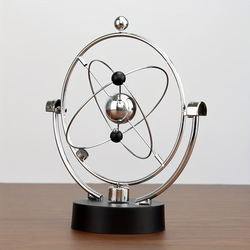 Péndulo de Newton, decoración artesanal para el hogar u oficina, adorno de escritorio de movimiento perpetuo