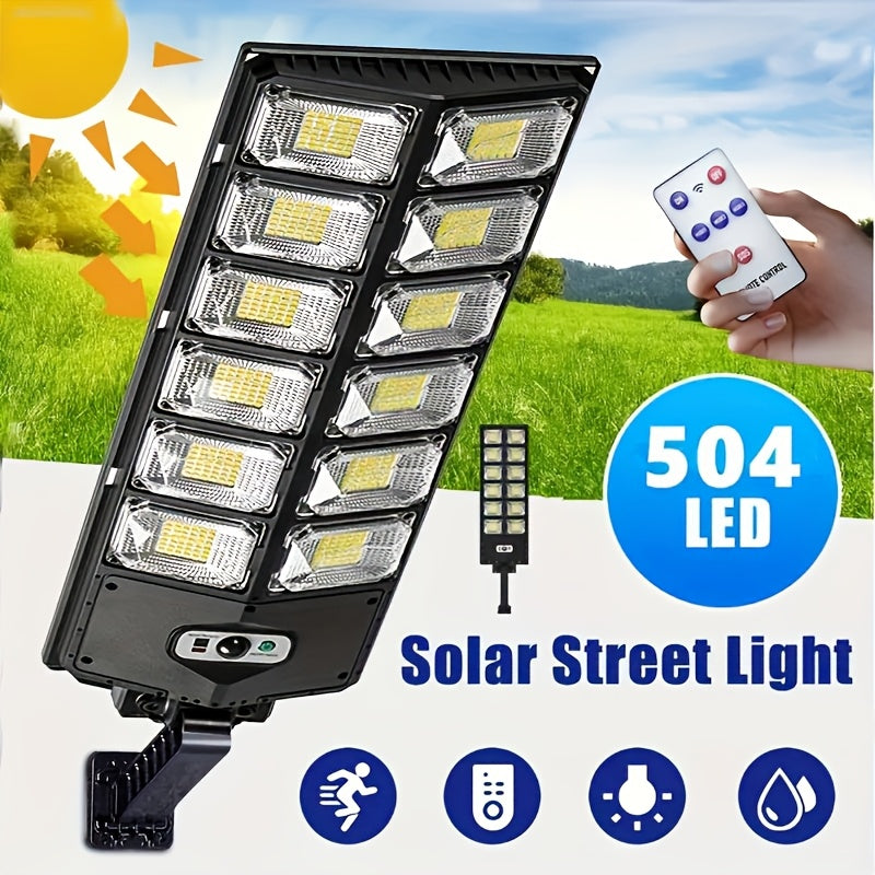 504 luces solares LED para exteriores, con controlador, funcionamiento automático del atardecer al amanecer, ideales para patios, terrazas y jardines
