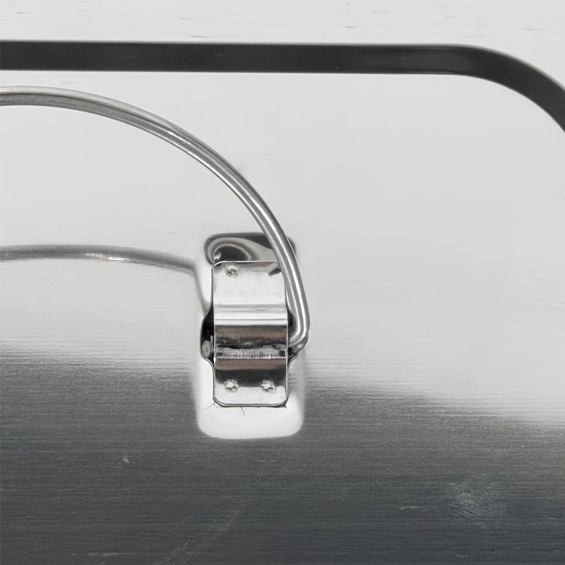 Caixa de desinfección de acero inoxidable, bandeja para herramientas, dos opciones sin agujeros y con orificios de ventilación, resistente a la corrosión, ideal para almacenar herramientas de uñas, tatuajes, instrumentos dentales, etc