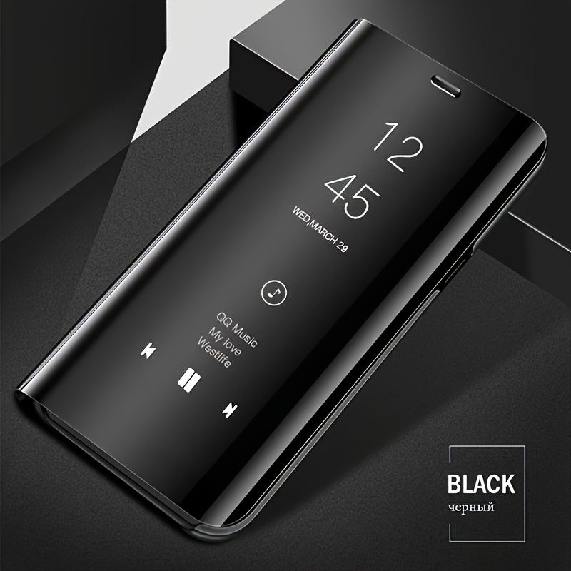 Estuche de Espejo Inteligente Compatible con for Samsung for Galaxy S25, S24, S23, S22 Plus/Ultra, Note 20, A73 5G, A56, A55, A54 5G, A36, A35, A15 - Ideal para Regalos de Cumpleaños, Halloween, Día del Padre y Día de la Madre