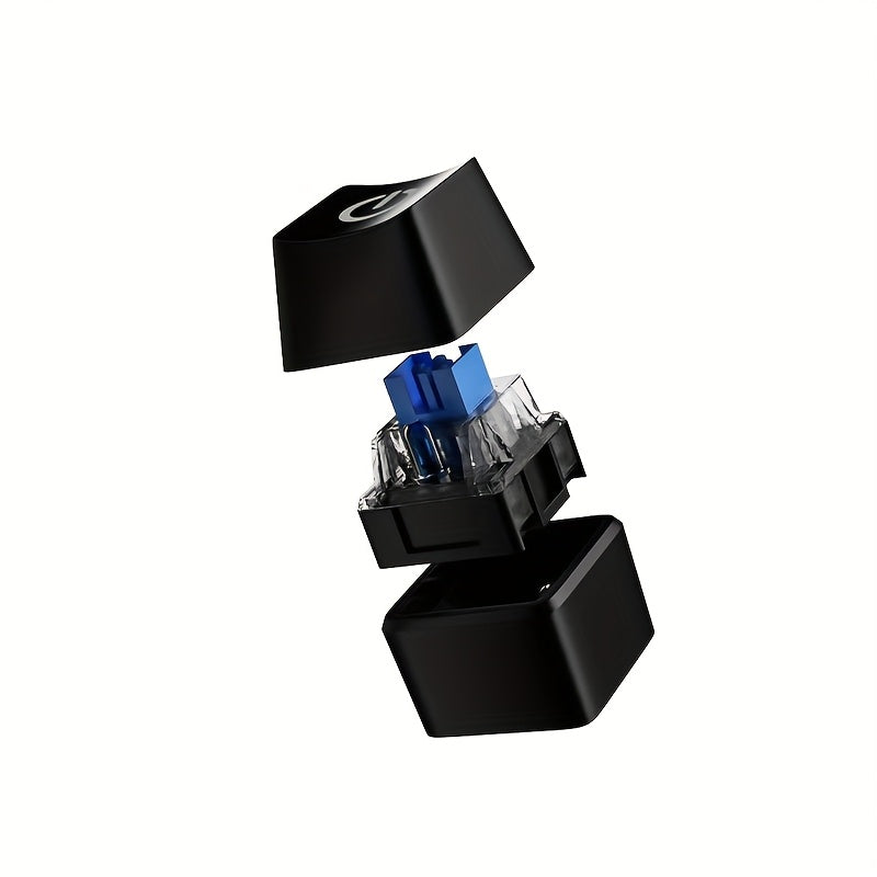 LDPCSJ Cable de Extensión Azul LED 1.8m para Encendido/Apagado de Placa Base PC, Interruptor Externo para Escritorio en Casa u Oficina