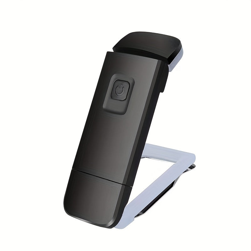 Linterna de Libro Recargable por USB con LED para Lectura, Protección Ocular y Portabilidad con Diseño de Clip