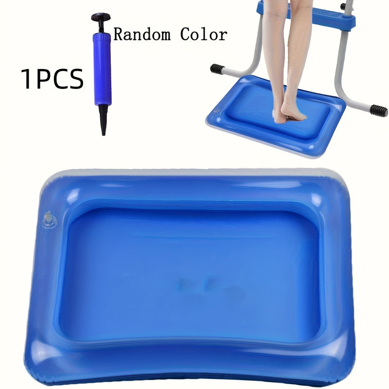 1/2 piezas, baño de pies inflable cuadrado, baño de pies portátil, escalera de entrada al piscina, kit de limpieza de piscina y pedicura