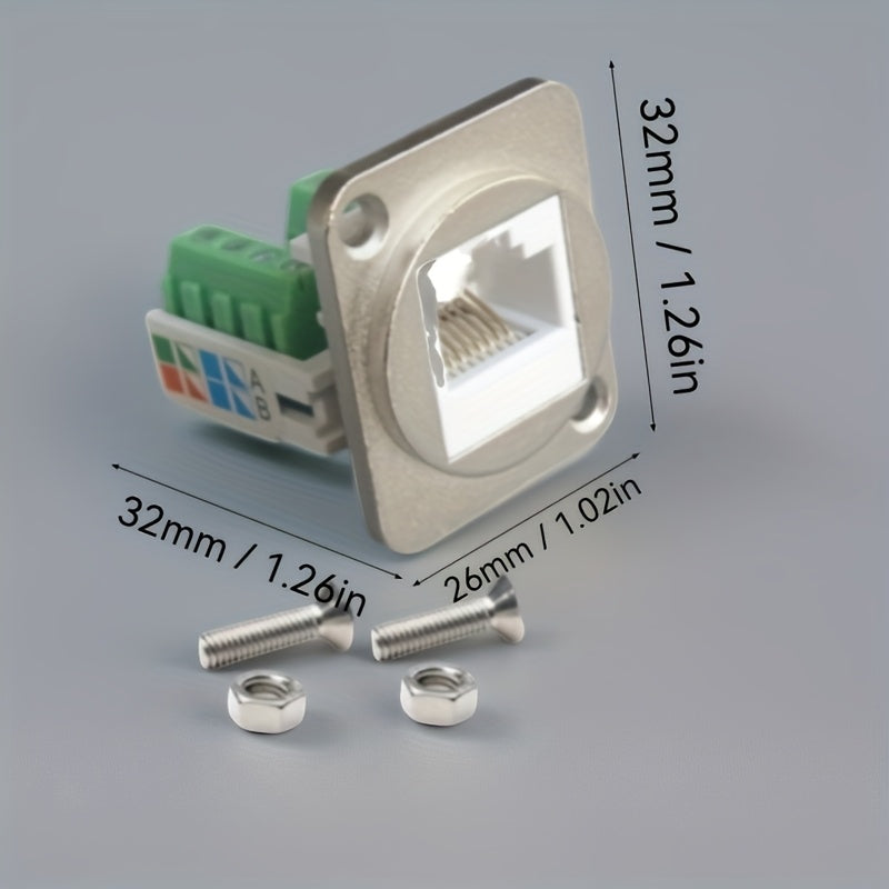 Adaptador de Red Ethernet RJ45 CAT.5E 2 Unidades - Pack