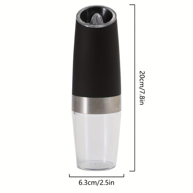 1pc Molinillo de Pimienta Automático, Molinillo de Sal Ajustable, Molino de Especias para el Hogar, Molinillo Eléctrico de Comino para Cocina, Utensilios de Cocina