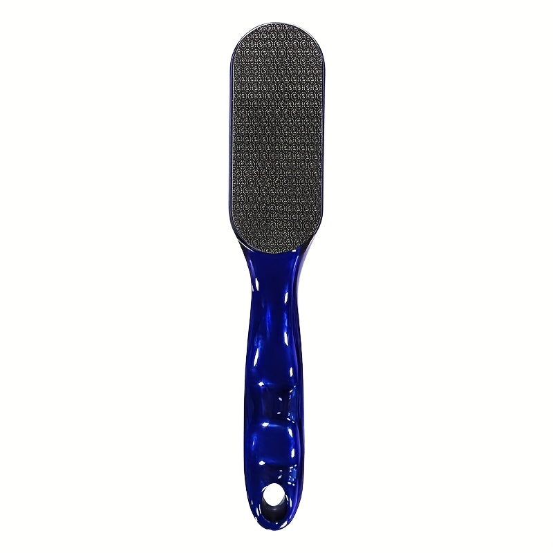 1pc Juego de Lima para Pies en Beige Claro, Exfoliante Portátil para Uso Seco y Húmedo - Herramienta Nano Vidrio para Eliminar Callosidades y Grietas en Talones - Diseño Ergonómico con Mango Cómodo, Fácil de Usar y Almacenar
