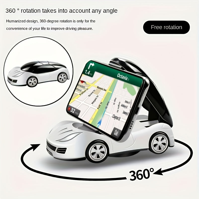 Car Model Phone Stand Bracket Foldable Car Dashboard Phone Holder 360° Rotation Universal Mobile Phone Holder Car Accessories,Car Phone Holder,Foldable Car Phone Mount Silicone Car Pad Mat for Various Car Dashboards Phone Holder can 360 °Rotating and All