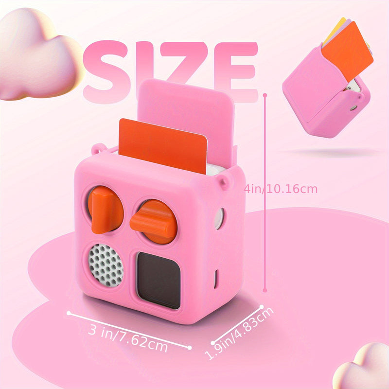 1 pieza, estuche protector portátil de silicona para Yoto Mini (edición 2024), para kit de inicio de reproductor de audio (solo estuche)