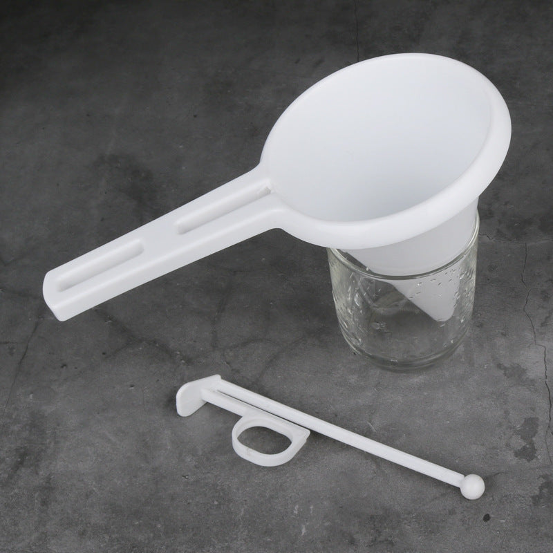 1 Juego de 1 Funnel de masa para pasteles manual - Utensilio de cocina fácil de usar para cupcakes, panqueques, postres - Herramienta de repostería segura para alimentos, no necesita electricidad, esenciales para la repostería | Herramienta de cocina fun