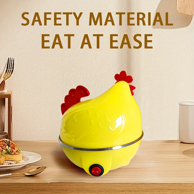 Olla multifuncional para huevos con cocción automática, apagado automático, capacidad de 7 huevos, apta para cocinar panecillos al vapor, huevo duro, batatas moradas y otros alimentos