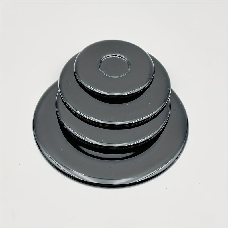 Juego de 4 Tapas para Quemadores, Compatibles con Estufas de Gas Incorporadas SABAF - Incluye 1 pieza de 55mm, 2 piezas de 75mm y 1 pieza de 100mm