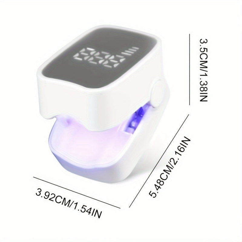 Lámpara portátil para el tratamiento de hongos en las uñas - Recargable por USB, luz LED para la salud de las uñas, ideal para el hogar y los viajes, regalo perfecto para los mejores amigos, dispositivo de cuidado de las uñas | Lámpara de uñas moderna |