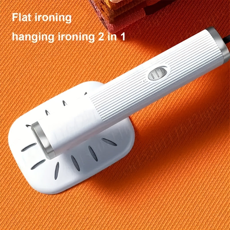 Plancha Colgante USB con Calentamiento Rápido (3 Min) - Plancha de Viaje Compacta para Tejidos Delicados como Seda, Lino y Punto - Sin Batería Necesaria, Gancho Colgante, Vaporizador para Hogar y Viajes - Ideal para Vestidos, Blusas, Ropa Interior, Cuida