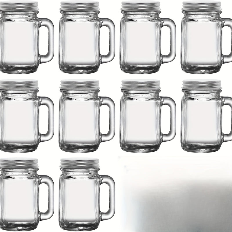 10/15/20 piezas, 40 ml/3,5 oz, botella de dispensación de líquido de café sellada con asa, taza de extracción de líquido concentrado, mini frasco sellado, frasco de vidrio pequeño es fácil de llevar y multiusos.