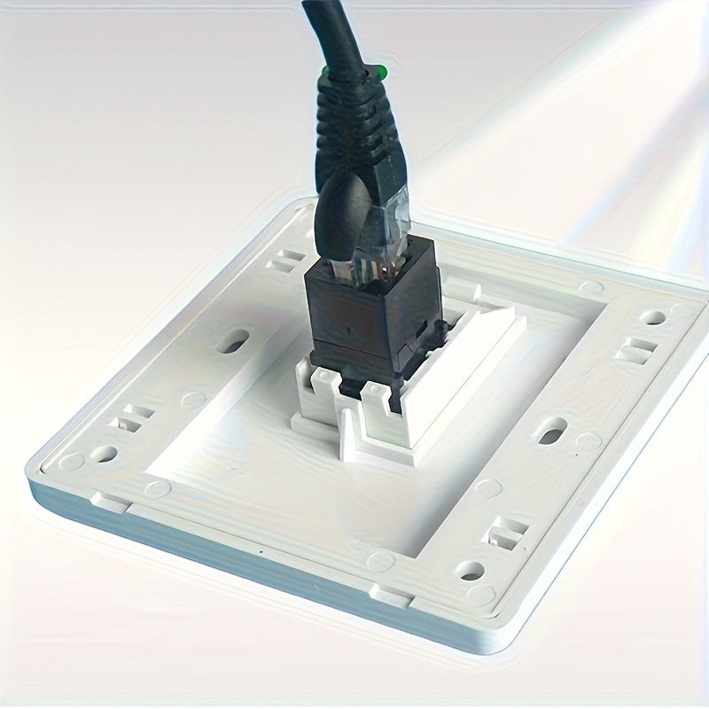 20pcs Adaptadores de Red Ethernet RJ45 CAT6 - Alta Velocidad 1Gbps, Macho a Macho , 100Mhz 10Mbps por Par, Cables Cat6 Duraderos para Oficina en Casa y Servidor Gaming, Instalación Fácil Sin Necesidad de Energía, Conectividad Inteligente, Construcción Ro