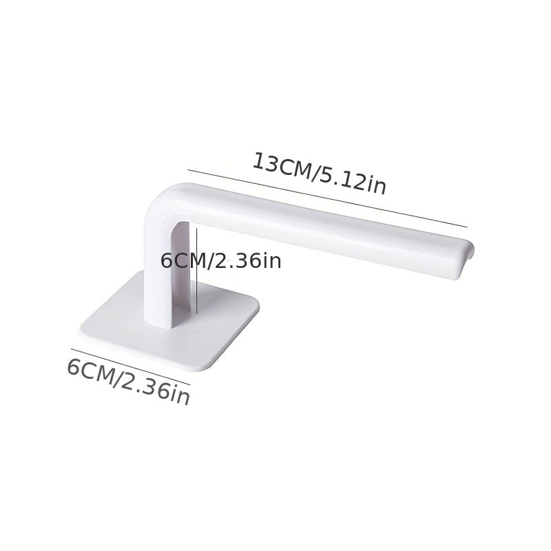 1/2/5 ganchos adhesivos de plástico - Sujeción fuerte, colgadores para pared sin clavos, diseño antideslizante, ideal para colgar bolsas, llaves y accesorios, colgador de accesorios | Colgador de pared moderno | Diseño de sujeción segura, ganchos utilita