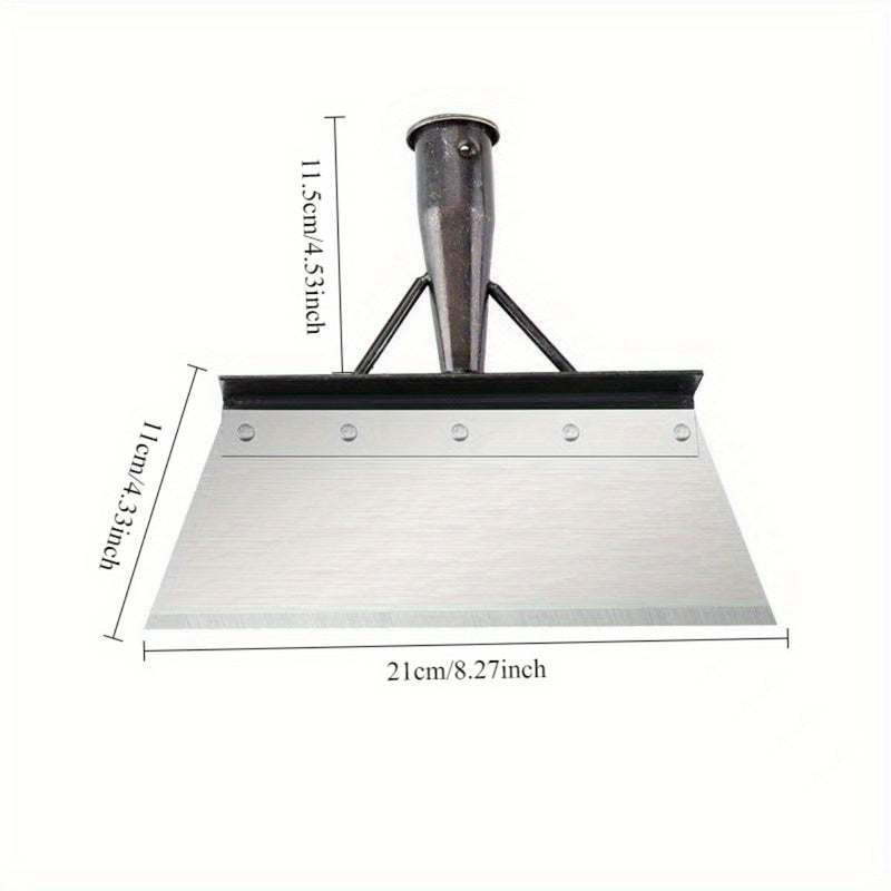 Paleta Multiusos de Acero Inoxidable - Herramienta Duradera para Jardinería y Limpieza Exterior, Regalo Ideal para el Día de la Madre, Día del Padre o Cumpleaños, Pala de Jardín