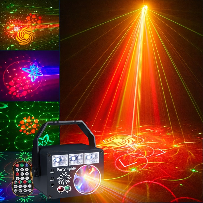 Lámpara de bar de discoteca con control de voz, ritmo LED y luces de fiesta para hogar, habitación, sala de estar, interiores, cumpleaños, iluminación de DJ, adecuada para el Día del Trabajo, Halloween, Acción de Gracias, Viernes Negro, Internet, lunes,