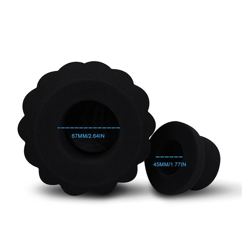 Pantalla de viento XGeS Microphone con espuma insonorizante, filtro anti-pop para grabación de estudio, negro, conector XLR, sin necesidad de batería
