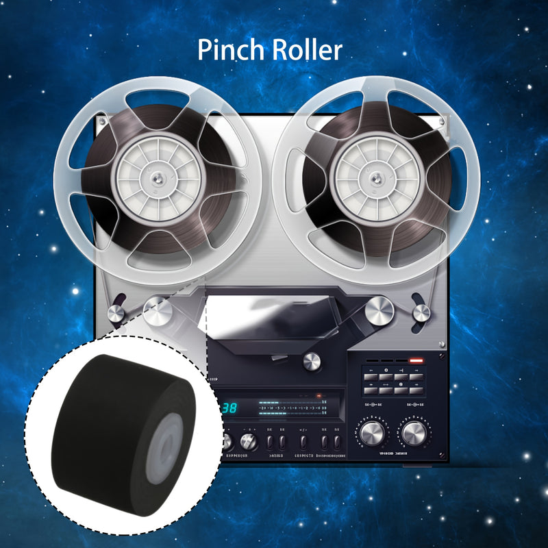 20 piezas de rueda de presión para grabadora amplificadora de audio de 10*6.5*1.5 mm