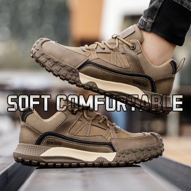 Botas de Seguridad para Hombre, Punta de Acero, Antideslizantes, Resistentes a Impactos y Perforaciones, Calzado Multifuncional de Alta Calidad para Caza, Senderismo y Uso Diario o Casual