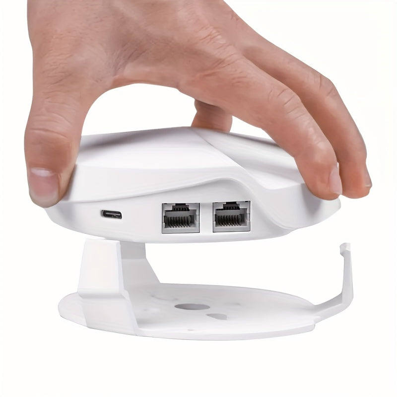 Soporte de Pared para TP-Link Deco M5 y TP-Link Deco P7 Sistema Mesh WiFi Hogar Completo, Soporte Robusto para Techo