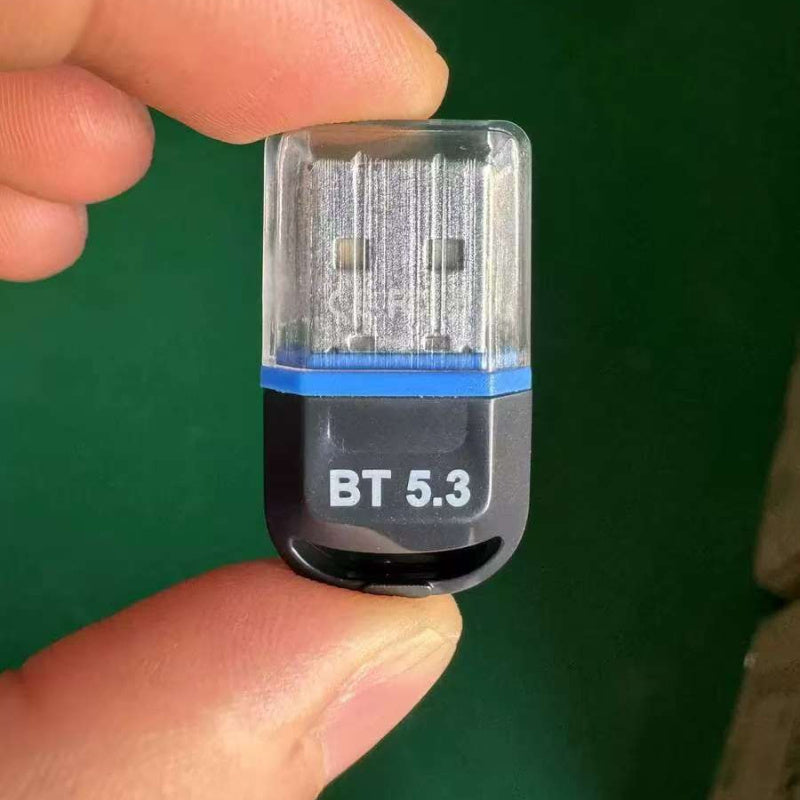 Adaptador inalámbrico 5, 3 para PC, receptor USB para computadoras/auriculares/teclados/ratones/altavoces y muchos otros dispositivos, fácil sincronización, conexión estable.