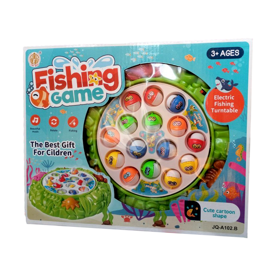 JUEGO DE PESCA ¡DIVERSIÓN Y COORDINACIÓN PARA PEQUEÑOS PESCADORES! JQ-A102.B MUNBE
