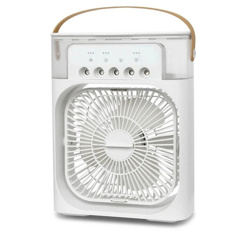 Ventilador Enfriador Humidificador Aire Led Difusor Aroma MNV-X1