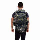 Morral Militar Grande 56 Litros Táctico Asalto Camping MM238