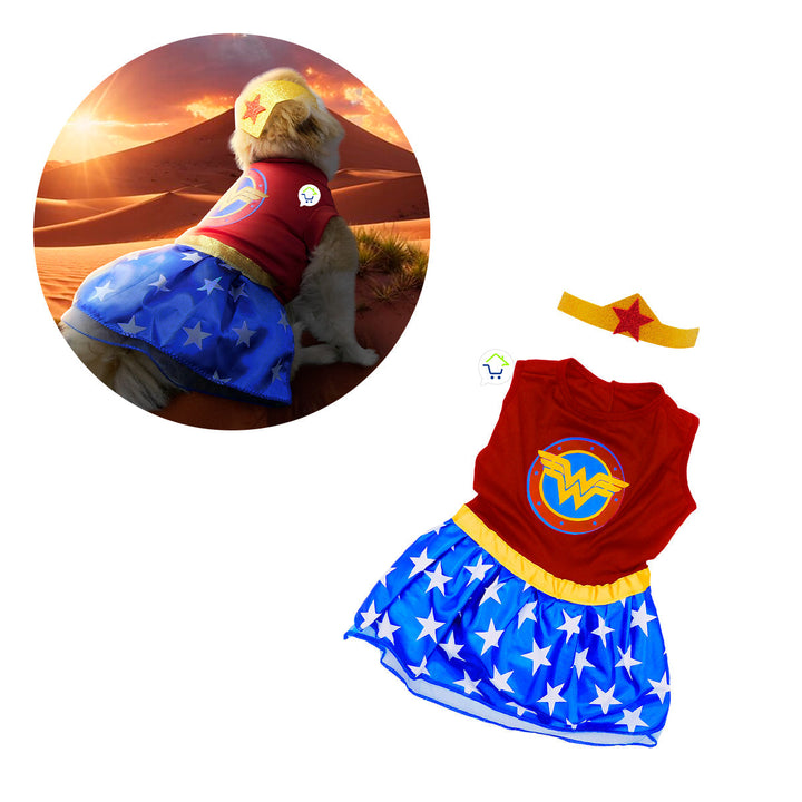 Disfraz Perro Gato Mascotas Superhéroe Halloween GY003MMA