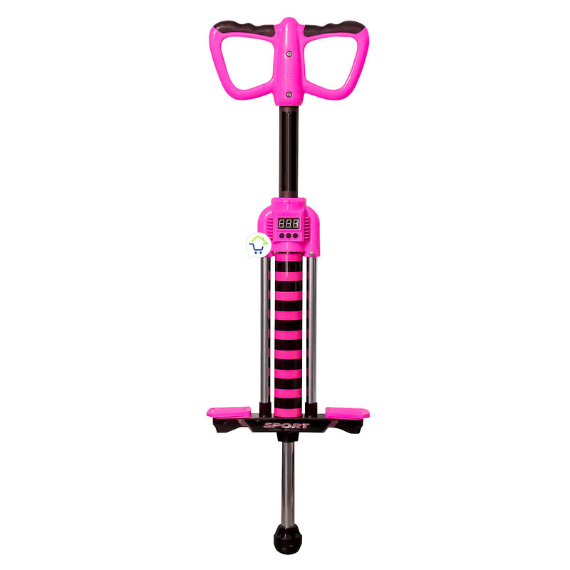 Juguete Saltarín Pogo Stick Saltador Contador Digital 658A