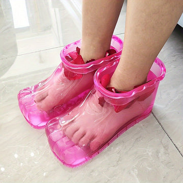 Baño de Pies Portátil para Hombre, Cubeta de Plástico Usable en Casa y Baños de Remojo