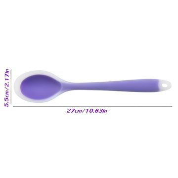 1 Unidad, Espátula De Silicona Para El Hogar, Cuchara De Silicona Para El Hogar, Cuchara Secreta Todo Incluido Para La Cocina Del Hogar, Para Sopa, Para Revolver, Para Ensalada