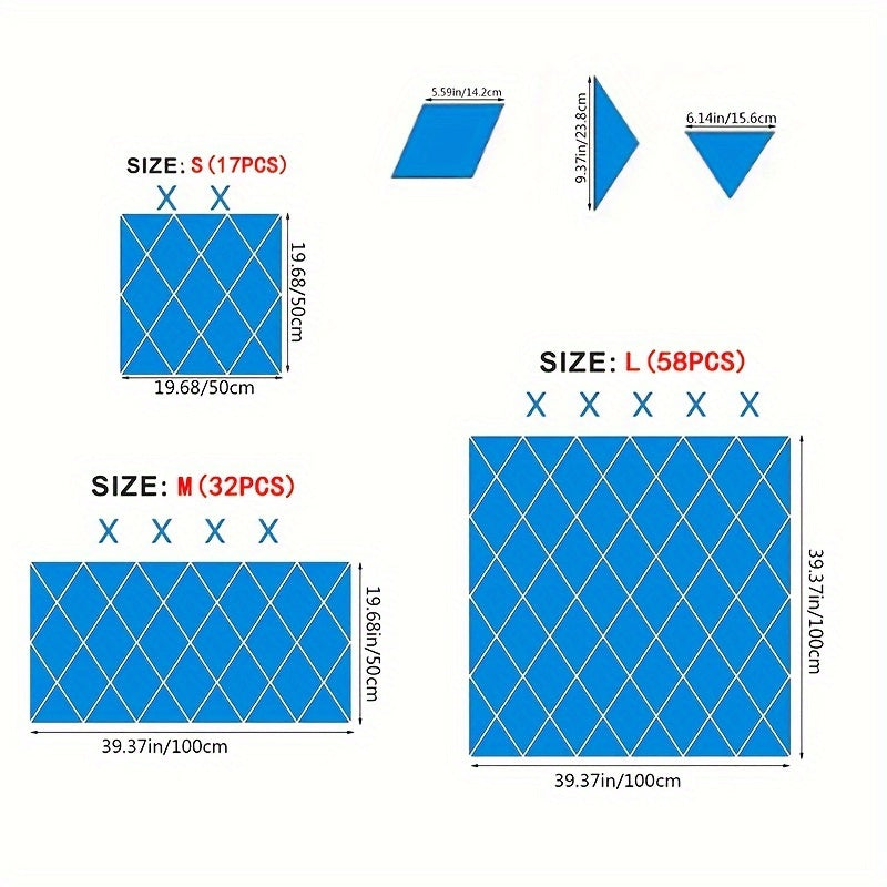 Un conjunto de pegatinas de espejo acrílico extraíbles para pared, calcomanías de pared de vinilo para fondos de pared artísticos, pegatinas de espejo 3D adecuadas para dormitorios, hogares, salas de estar, decoración de oficina creativa de bricolaje.