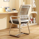 Silla de oficina ergonómica con reposabrazos, estructura metálica, no requiere electricidad, mantenimiento de limpieza localizada, material de acero, ensamblada, aplicable a múltiples escenas, diseño en forma de arco para mayor comodidad.