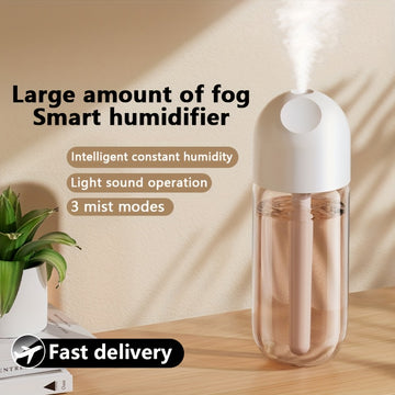 Humidificador de Aromaterapia USB para Dormitorio, Sala de Estar y Oficina - 1 Pieza con Pulverizador USB para Vehículo