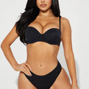 Tuya verdaderamente Bragas de corte alto - Negro.