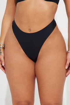 Tanga de Tela Machacado Secreta - Negra