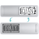 Imanes "Dirty" y "Clean para Lavavajillas (El Obturador Solo Cambia Cuando Lo Empujas) ¡Ideal para el hogar!