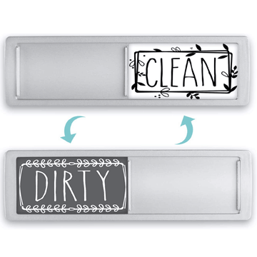 Imanes "Dirty" y "Clean para Lavavajillas (El Obturador Solo Cambia Cuando Lo Empujas) ¡Ideal para el hogar!