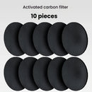 10 piezas de esponja de filtro, compañero de olla exprés y barbacoa, paño de filtro de rango de cocina reemplazable, absorbe humo, 10 juegos de repuesto. Paño de filtro de carbón activo, adsorción fuerte, paño de filtro limpio se utiliza aproximadamente