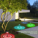 4/6pcs Luces Solares para Paisajes Exteriores, Luces de Ambiente con Foco, Se Pueden Utilizar en la Carretera, Patio, Hogar, Exterior, Jardín, Césped