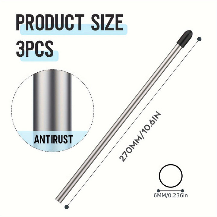 Escurridor de Botellas para Lavavajillas de Acero Inoxidable - Compatible con Todos los Rejillas Estándar, Diámetro de 6mm, Longitud de 27cm, Flujo de Agua Eficiente, con Portabotellas y Utensilios de Vidrio Transparente, Limpieza de Cristalería|Diseño M