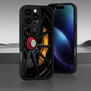 Funda para iPhone 11, 12, 13, 14, 15, 16 Pro Max Pro Plus con diseño de llantas de auto, moderna, creativa, antigolpes y resistente a caídas, ideal para hombres y mujeres, regalo perfecto