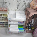Organizador de Cosméticos Multicapa con Cajones - Caja de Almacenamiento Transparente para Maquillaje, Joyería - Regalo Ideal para Aficionados a la Belleza y Mujeres