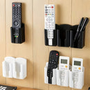 1pc/2pcs Caja de Almacenamiento Montada en la Pared para Control Remoto, Estante de Almacenamiento Adhesivo para Artículos Pequeños, Organización y Almacenamiento en el Hogar para Mesita de Noche, Cocina, Dormitorio, Baño, Oficina, Escritorio, Estantes