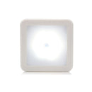 Lámpara nocturna moderna a cuadros AliXLED con sensor de movimiento, luz cálida/blanca, acabado pulido independiente, temática espacial para decoración de dormitorio y pasillo, control remoto, no requiere baterías, luces LED para sala de estar