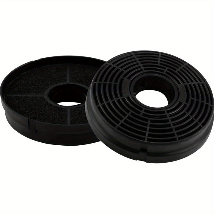 2 Filtros de carbono para extractor de humos, recirculación, filtros redondos fáciles de instalar para reemplazo de ventilador Respekta Lamona