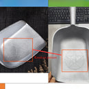 Pala de Aluminio de Alta Resistencia - Diseño Multipropósito y Engrosado para el Manejo Eficiente de Granos y Alimentos, Ideal para Uso Doméstico